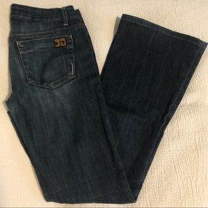 Jeans, dark denim, boot cut size 27